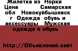 Жилетка из (Норки) › Цена ­ 4 000 - Самарская обл., Новокуйбышевск г. Одежда, обувь и аксессуары » Мужская одежда и обувь   